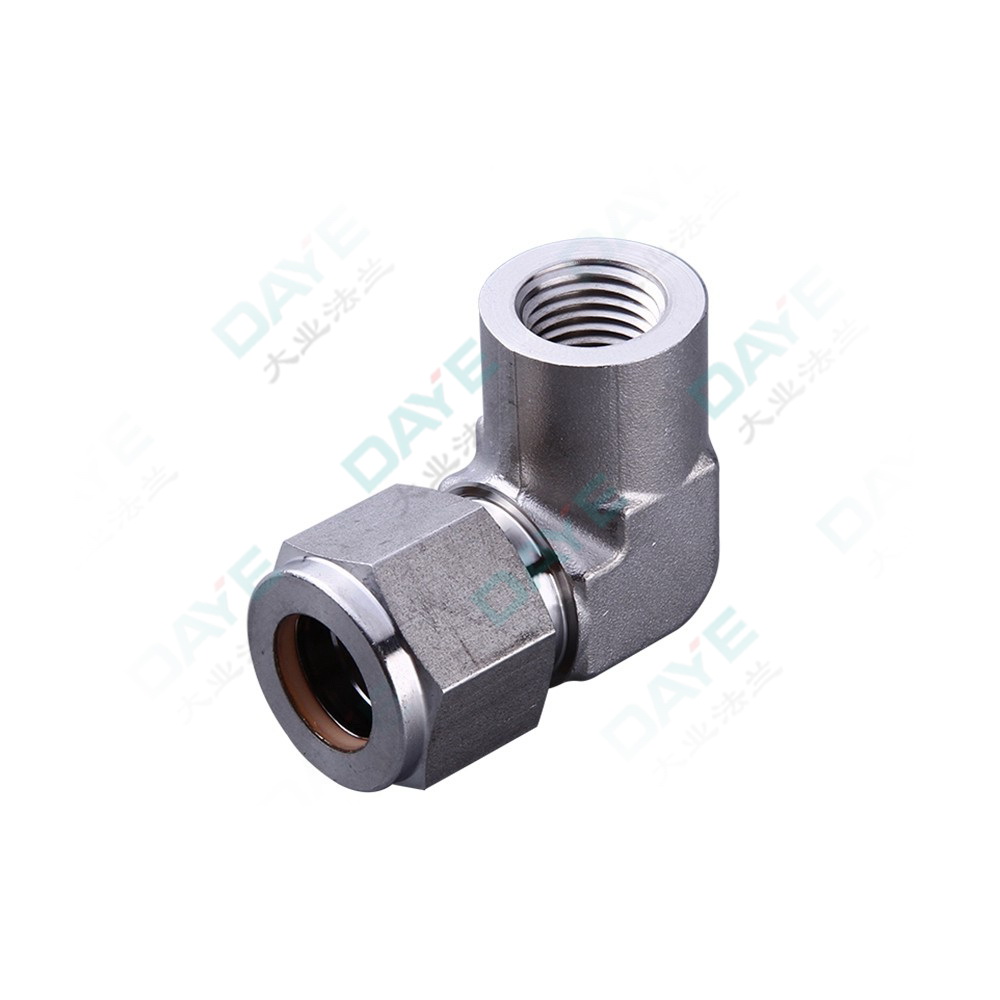 Internal thread ferrule elbow